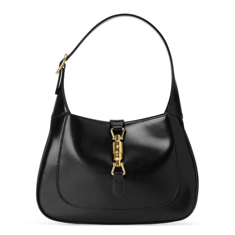 black hobo gucci bag|Jackie 1961 Mini Hobo Bag In Black Leather .